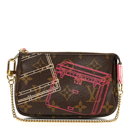 Louis Vuitton Monogram 2014 Christmas Animation Mini Pochette Accessories 1 of 8