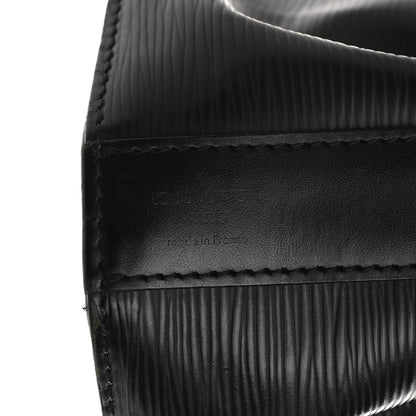 Louis Vuitton Epi Sac D'Epaule GM Black 6 of 9