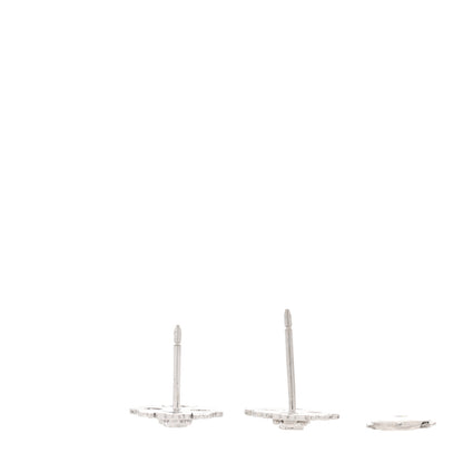 Buccellati 18K White Gold Diamond Opera Earrings 3 of 6