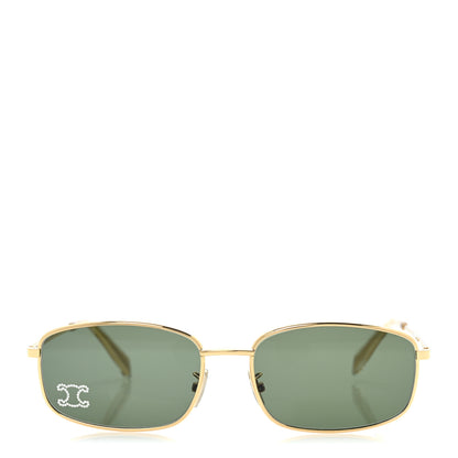Celine Metal Rhinestone Sunglasses CL40285U Gold 2 of 8