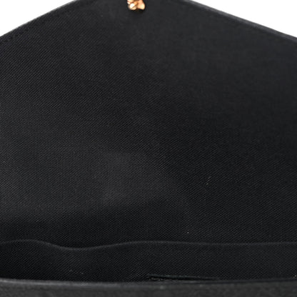 Louis Vuitton Empreinte Pochette Felicie Chain Wallet Black 13 of 13