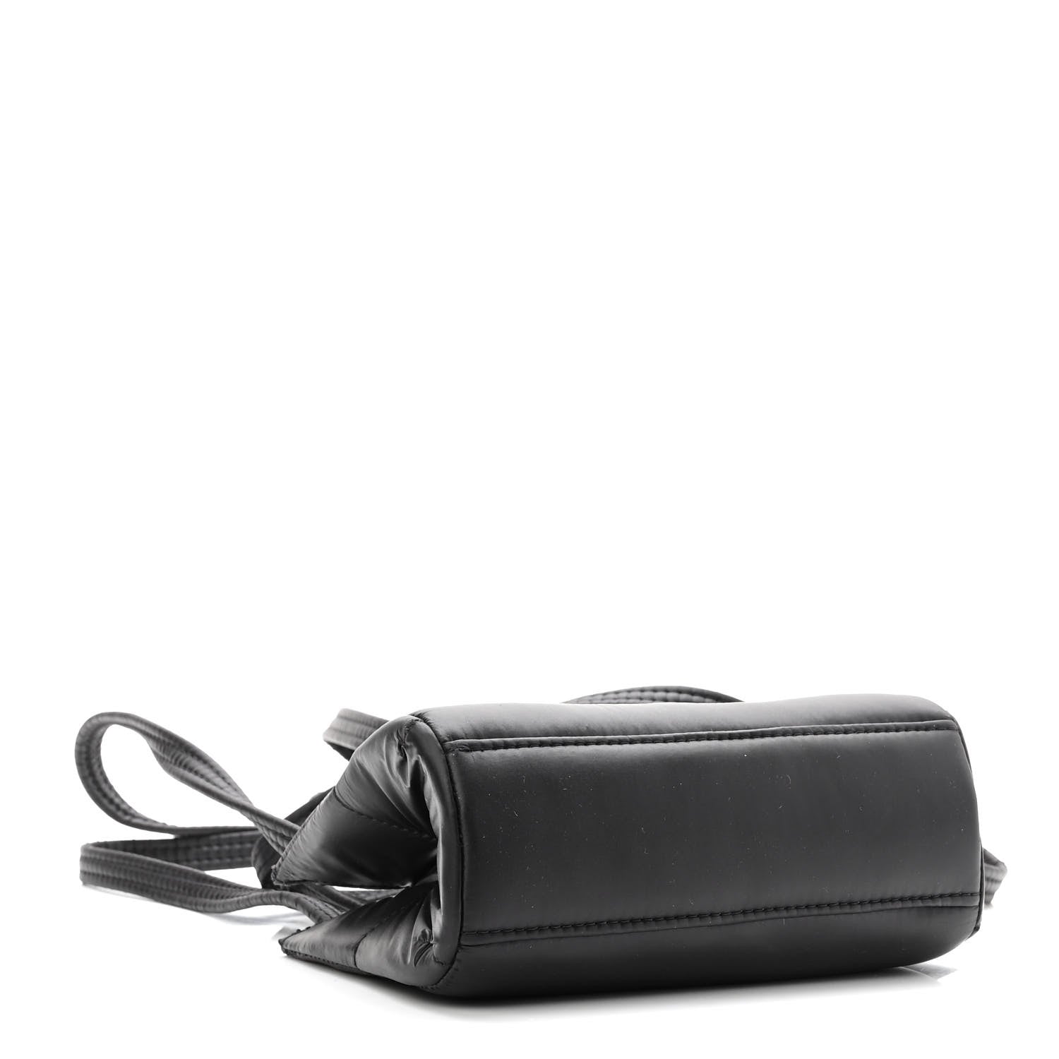 Telfar Nylon Small Puff Shopping Bag Black 4 of 9