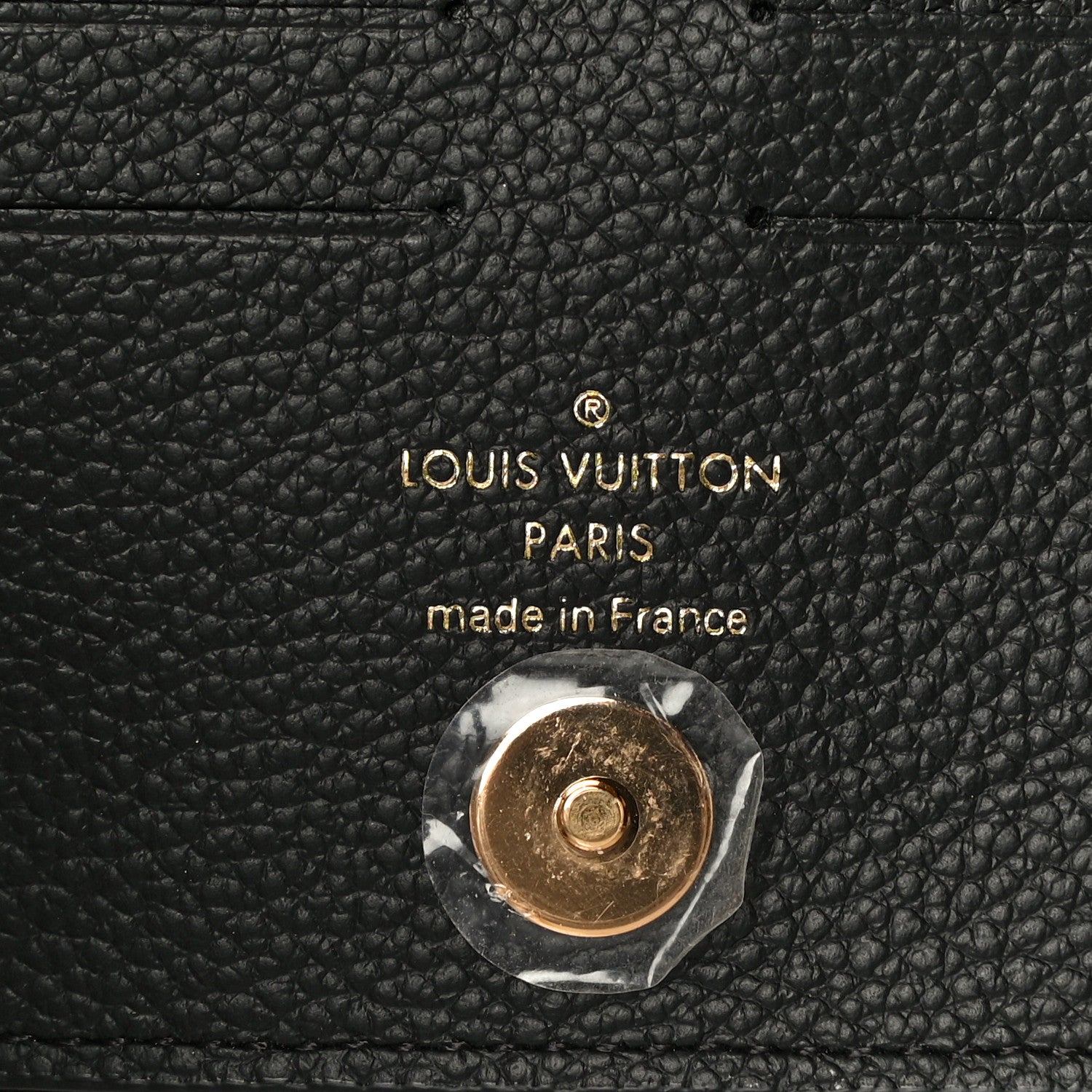 Louis Vuitton Empreinte Adele Wallet Black 8 of 12