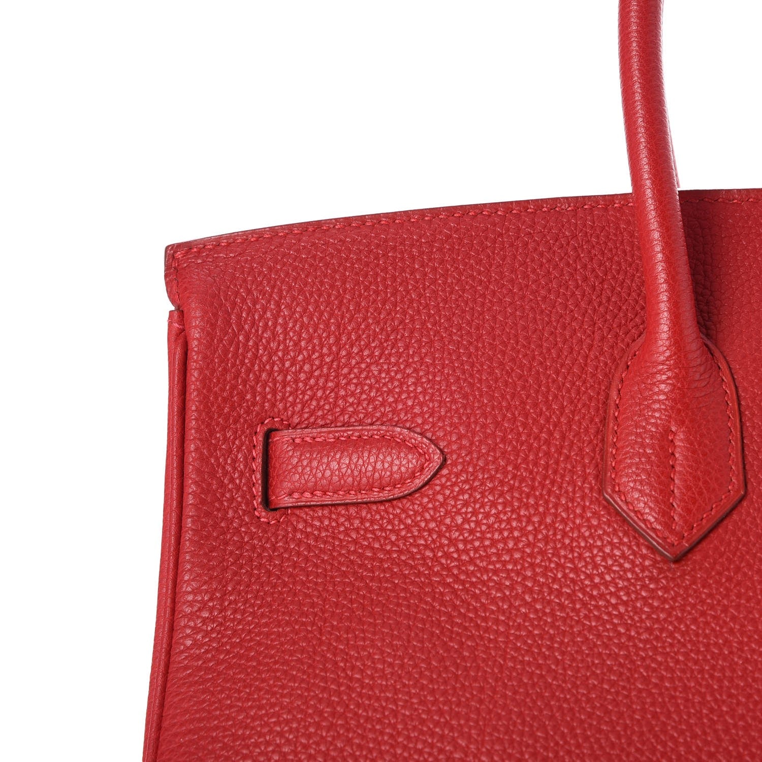 Hermes Togo Birkin 35 Rouge Casaque 29 of 34