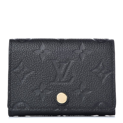 Louis Vuitton Empreinte Business Card Holder Black 1 of 6
