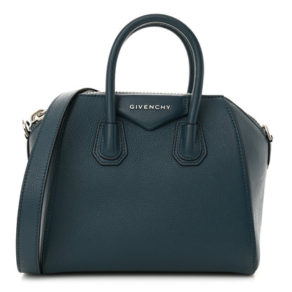 Givenchy Sugar Goatskin Mini Antigona Mineral Blue 1 of 11
