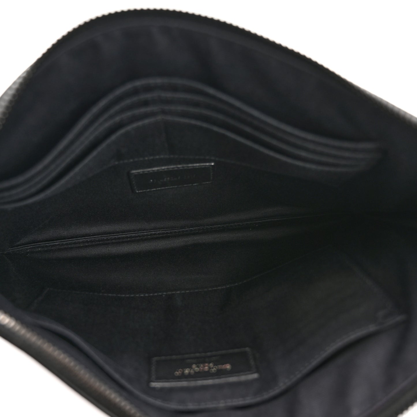 Grain De Poudre Monogram Monochrome iPad Case Black