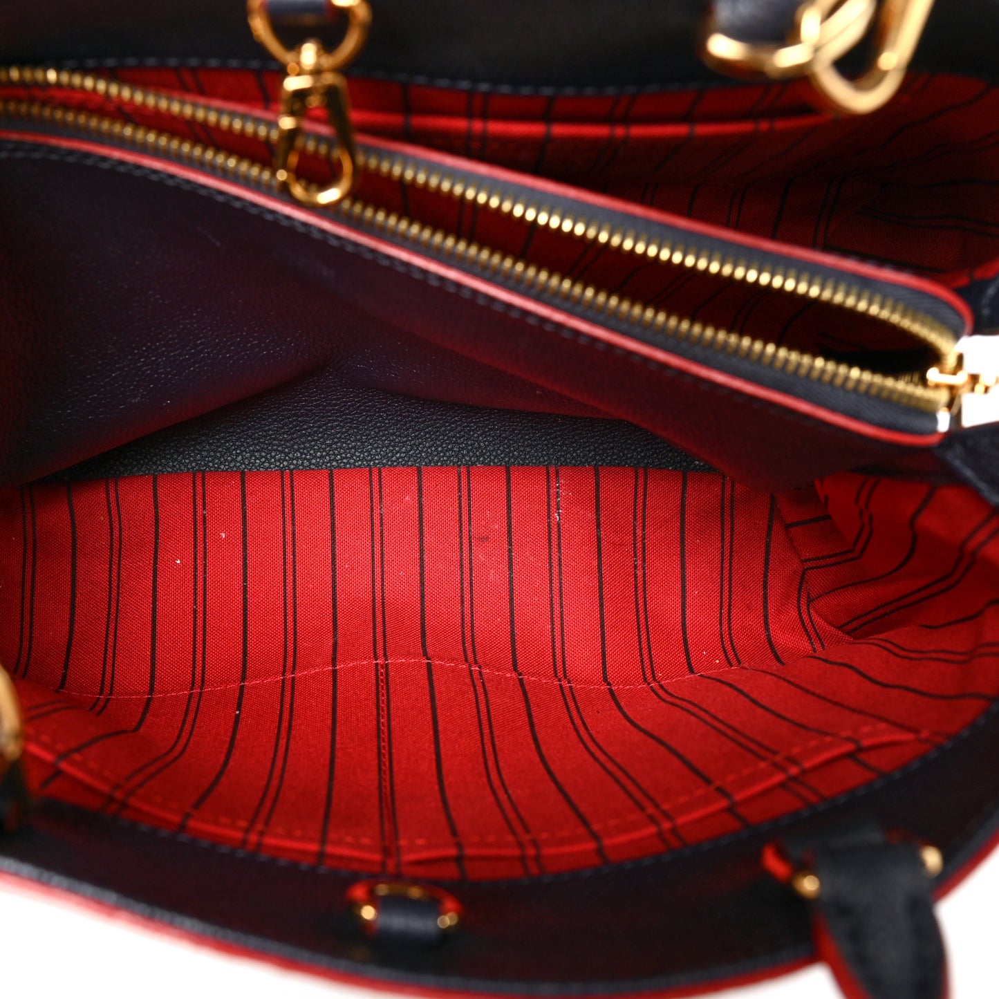 Empreinte Montaigne MM Marine Rouge