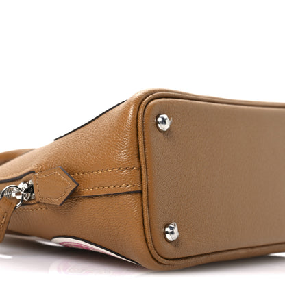 Hermes Chevre Mysore Pique Colle Mini 1923 Bolide Caramel Multicolor 9 of 12