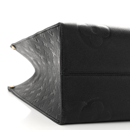 Louis Vuitton Empreinte Monogram Giant Onthego GM Black 8 of 9