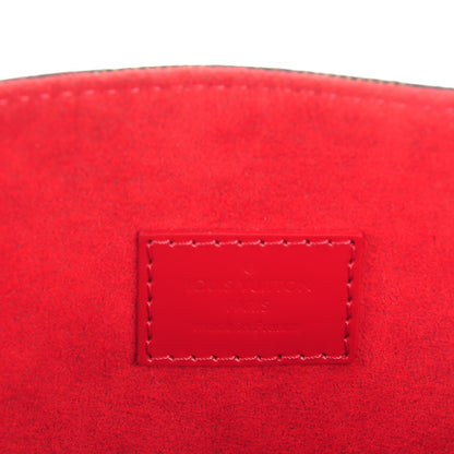 Louis Vuitton Damier Ebene Caissa Hobo Cherry 6 of 7