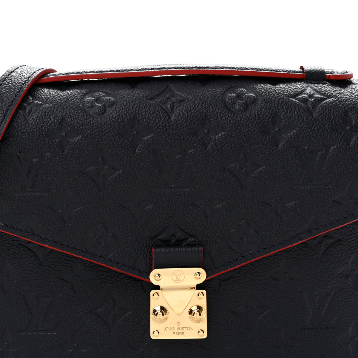 Empreinte Pochette Metis Marine Rouge