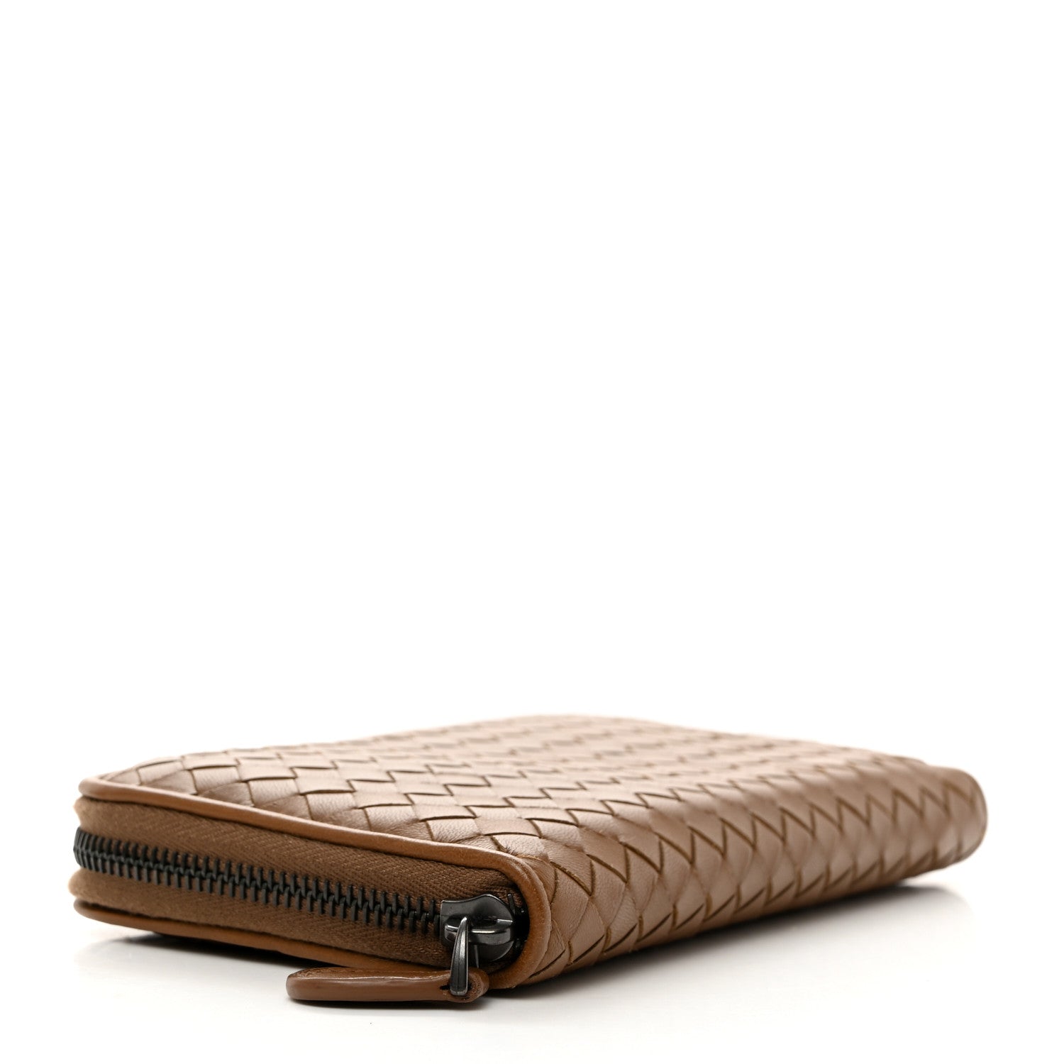 Bottega Veneta Nappa Intrecciato Zip Around Wallet Edoardo 4 of 9
