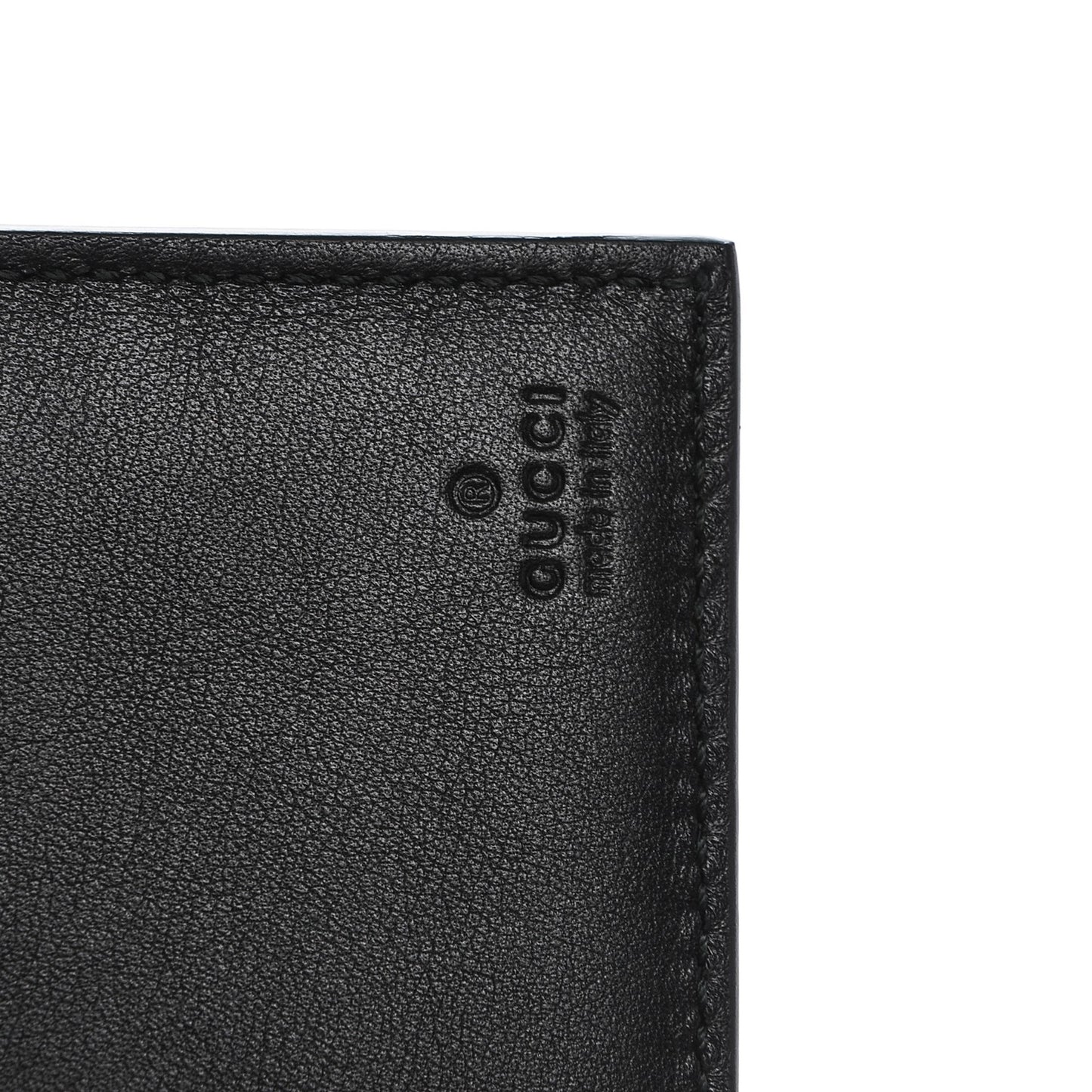 Guccissima Margaux Calfskin Avel Wallet Black