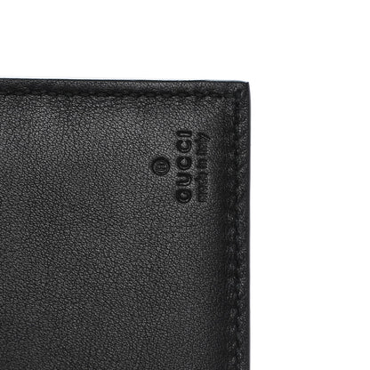 Gucci Guccissima Margaux Calfskin Avel Wallet Black 6 of 6