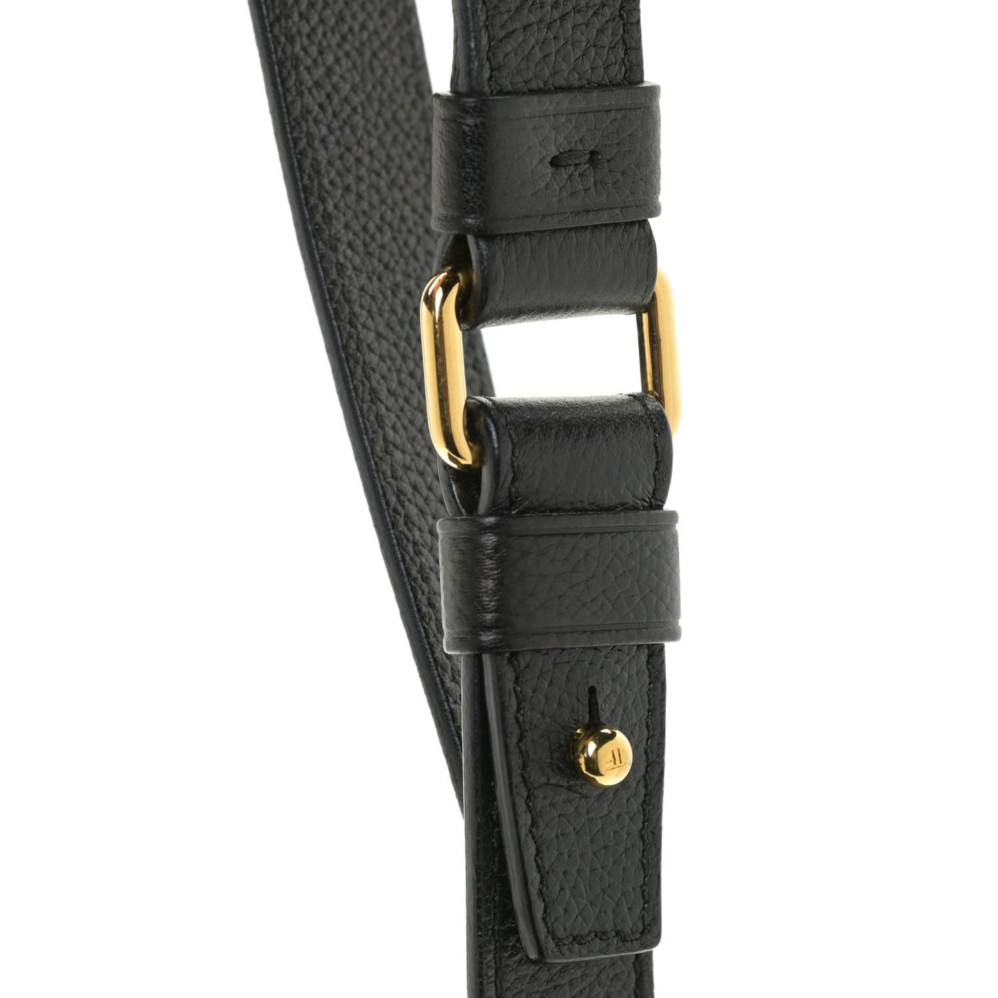 Grained Calfskin Medium Jennifer Crossbody Bag Black