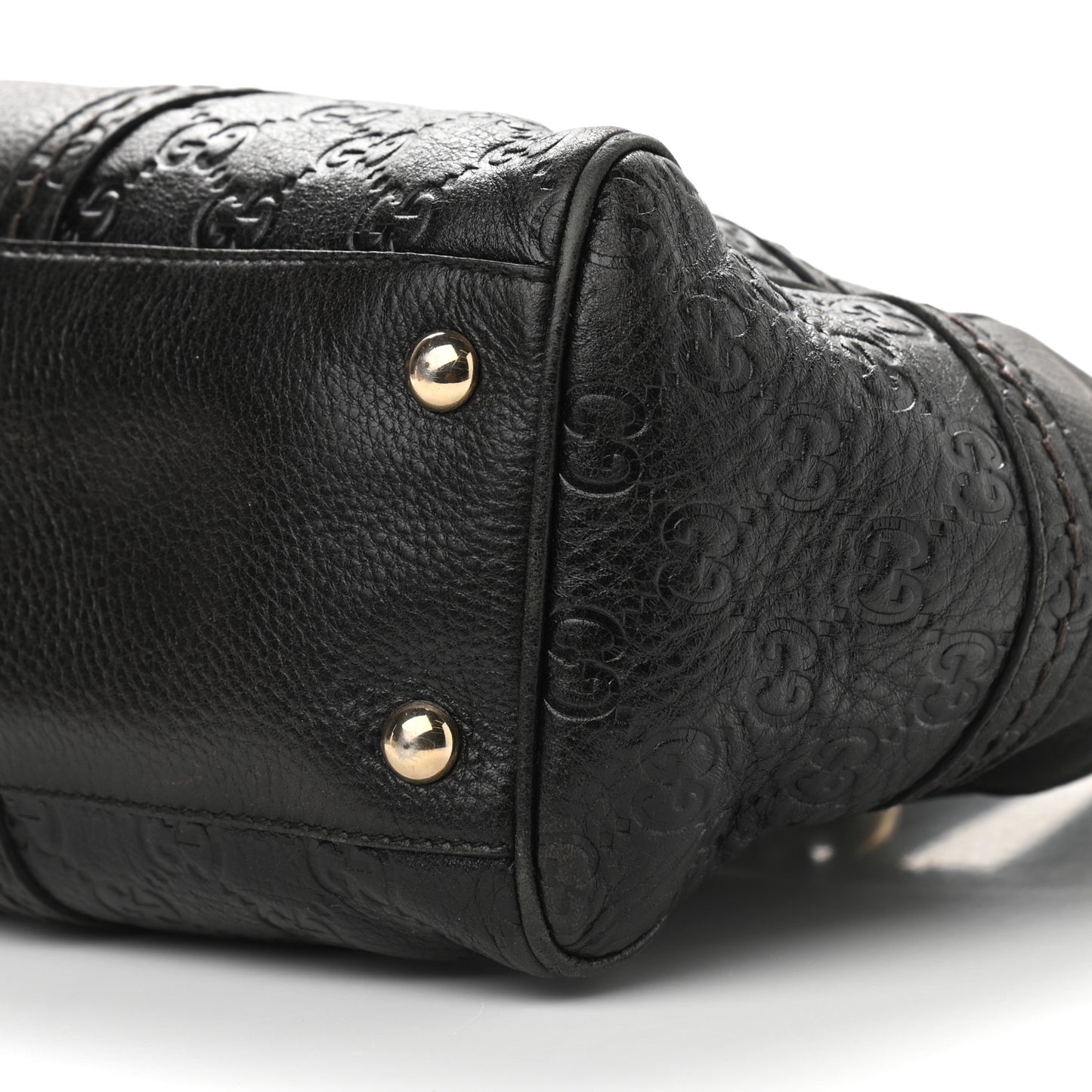 Guccissima Trim Signoria Tote Black
