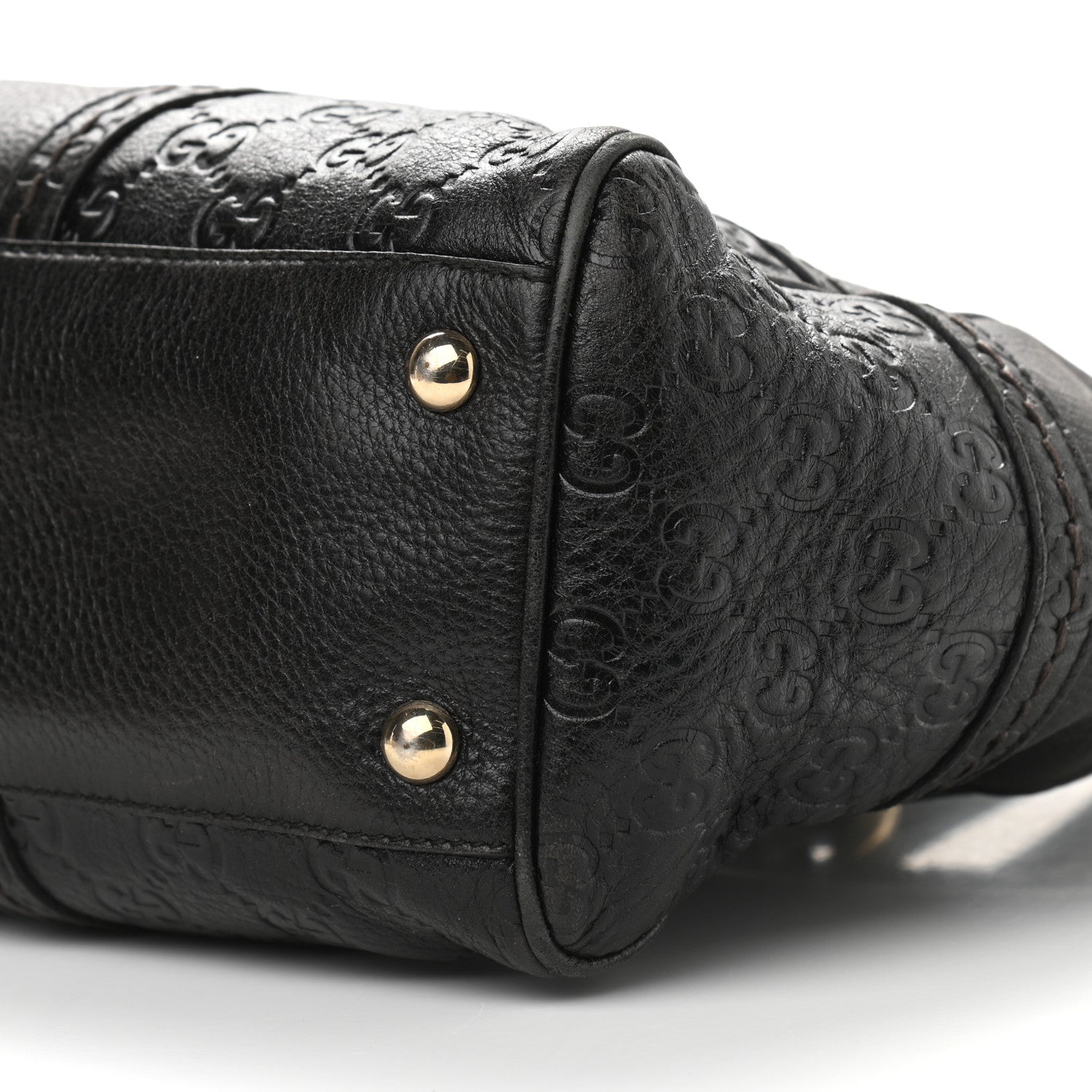Gucci Guccissima Trim Signoria Tote Black 9 of 16