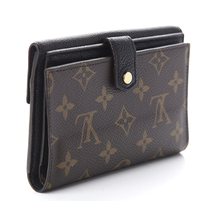 Louis Vuitton Monogram Pallas Compact Wallet Black 2 of 5