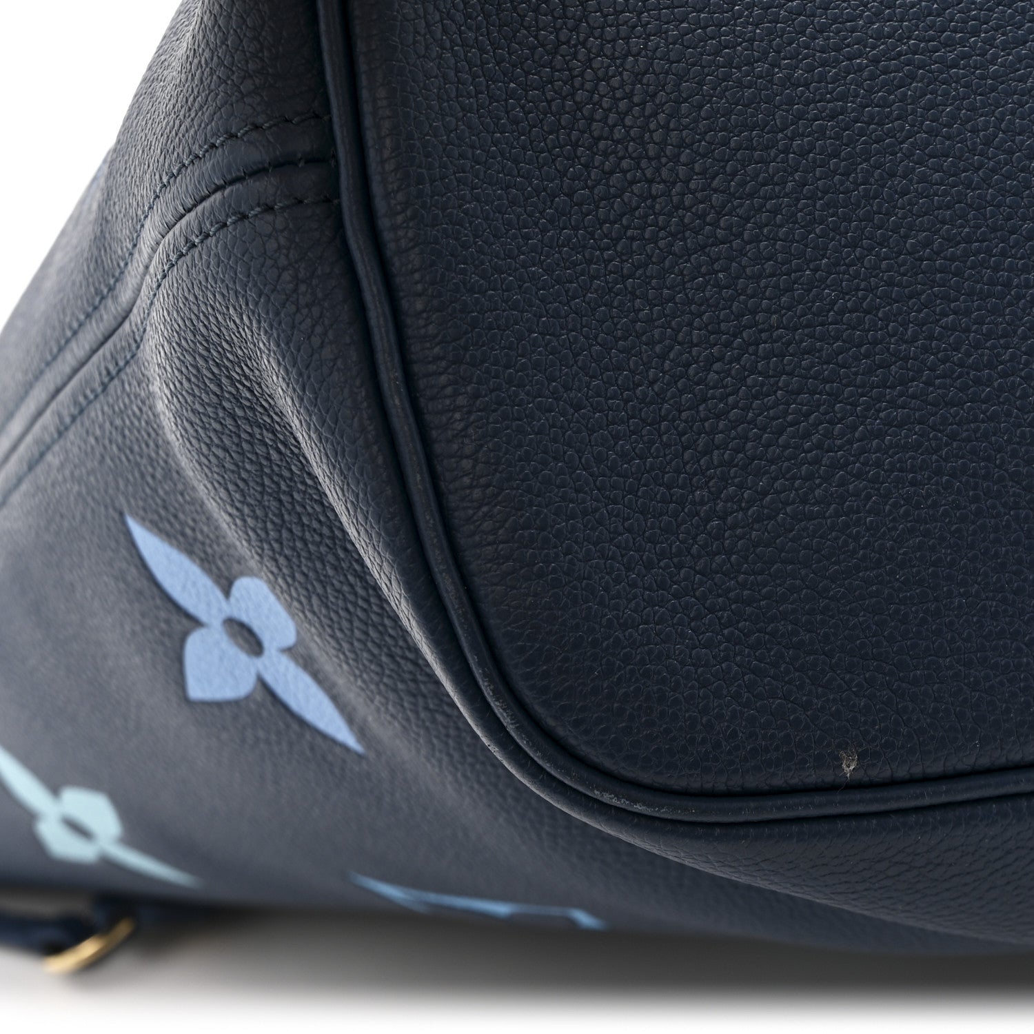 Louis Vuitton Empreinte Monogram Giant Neverfull MM Degrade Bleu 12 of 12