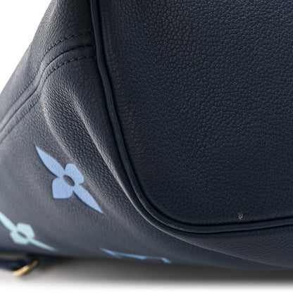 Louis Vuitton Empreinte Monogram Giant Neverfull MM Degrade Bleu 12 of 12