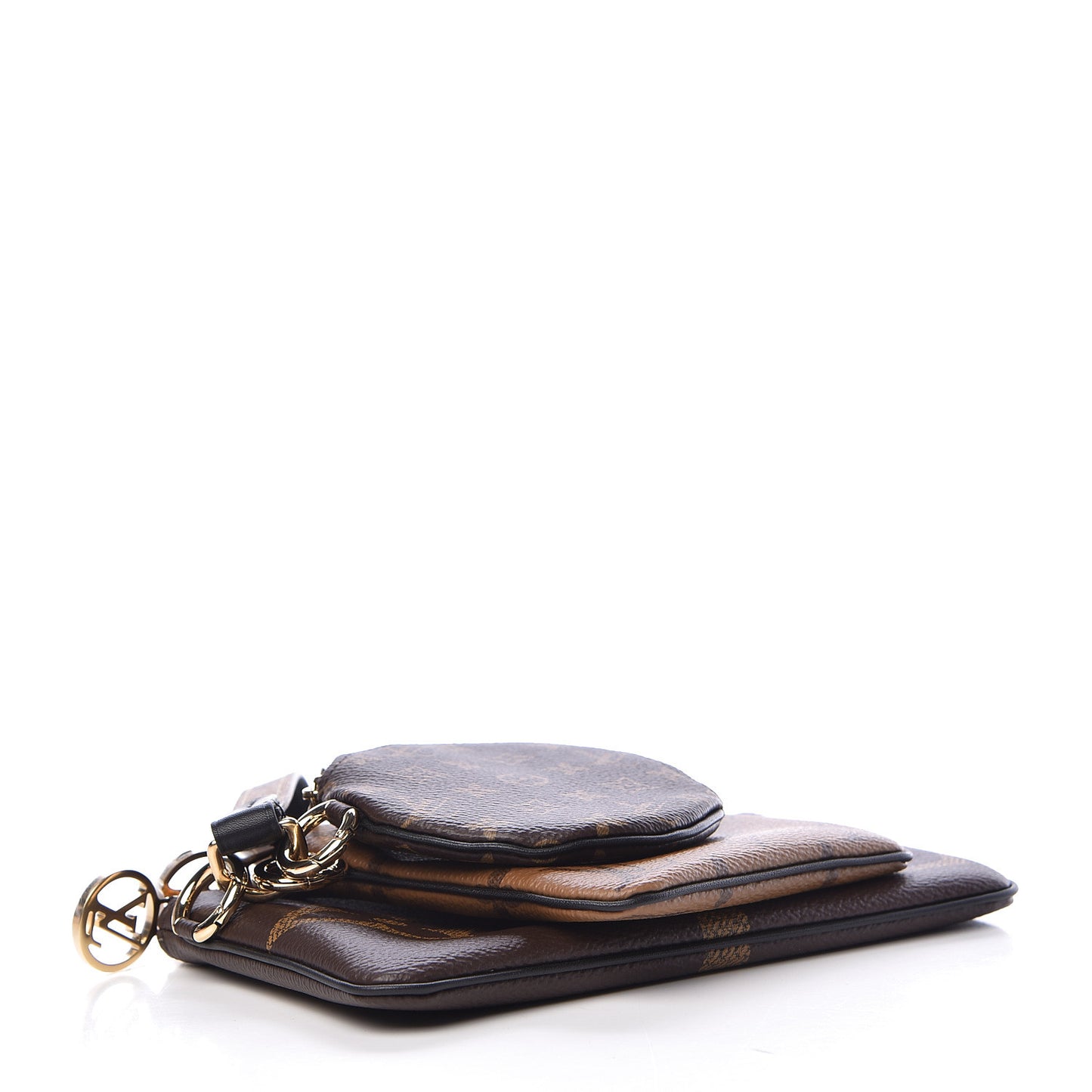 Reverse Monogram Giant Trio Pouch