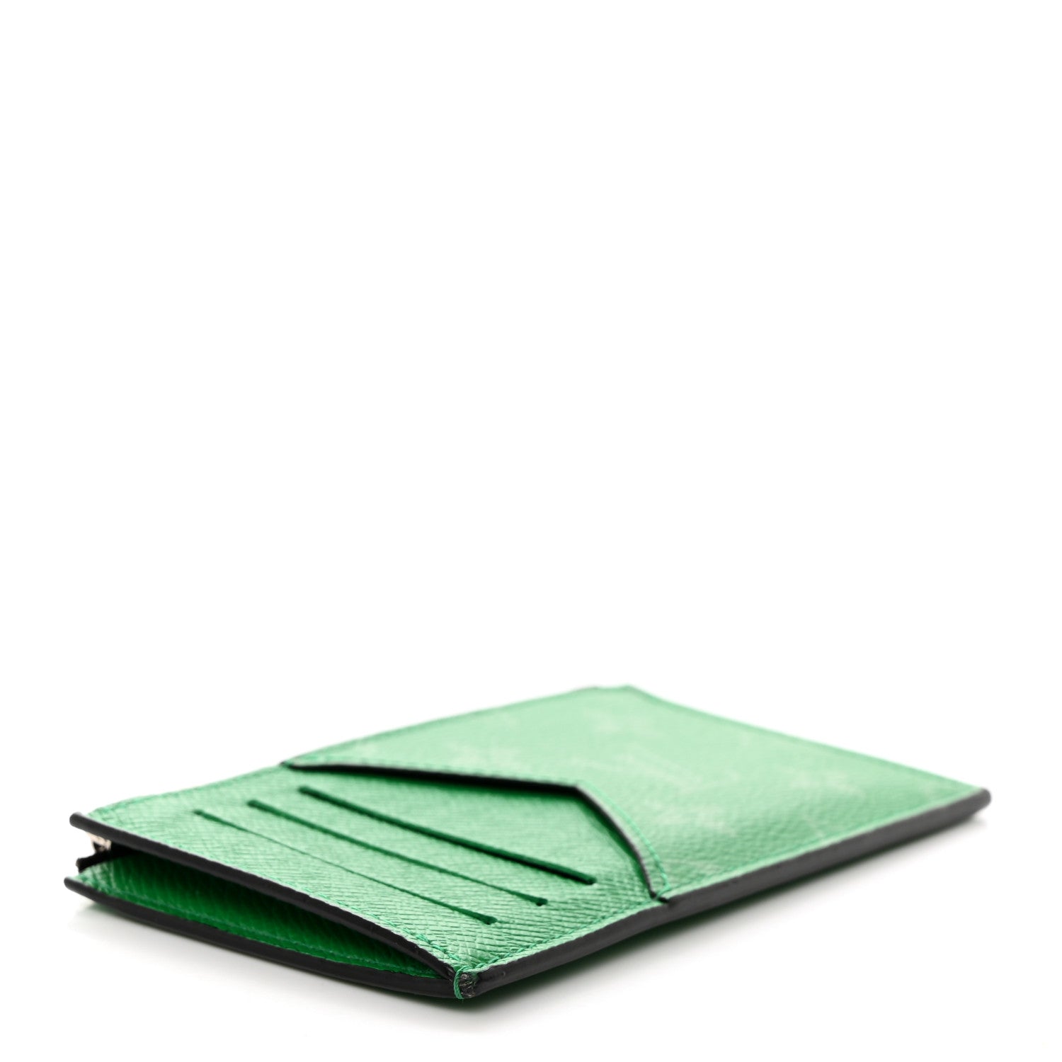 Louis Vuitton Taigarama Coin Card Holder Cactus Green 4 of 6