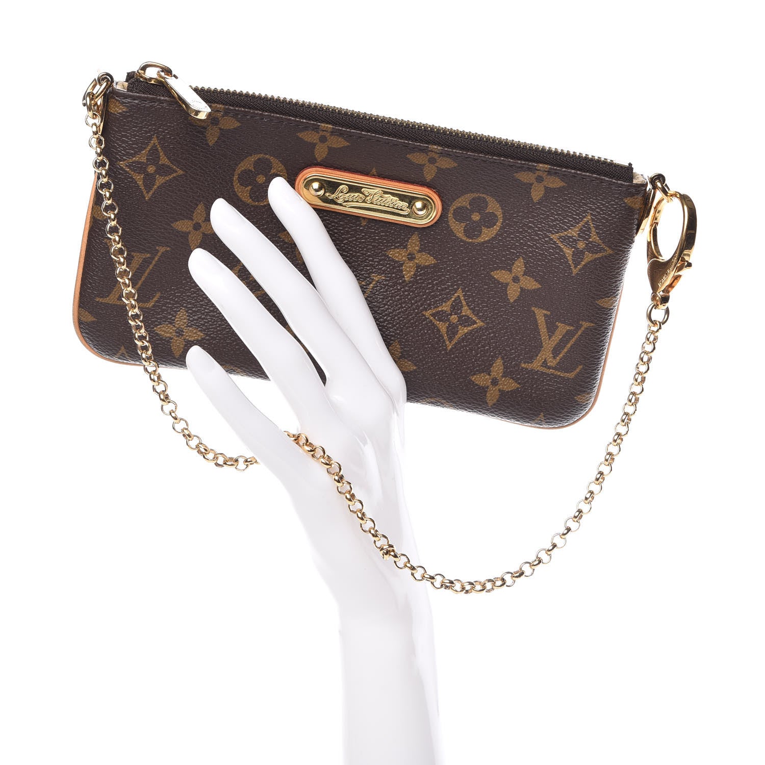 Louis Vuitton Monogram Pochette Milla MM 2 of 9