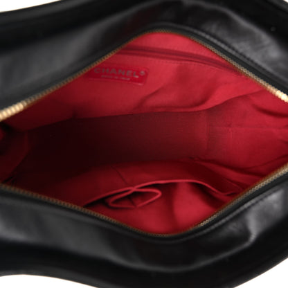 Chanel Aged Calfskin Quilted Medium Gabrielle Hobo Black 5 of 10