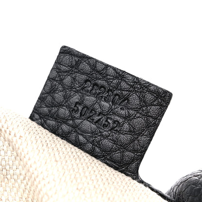 Gucci Pebbled Calfskin Soho Hobo Black 6 of 9