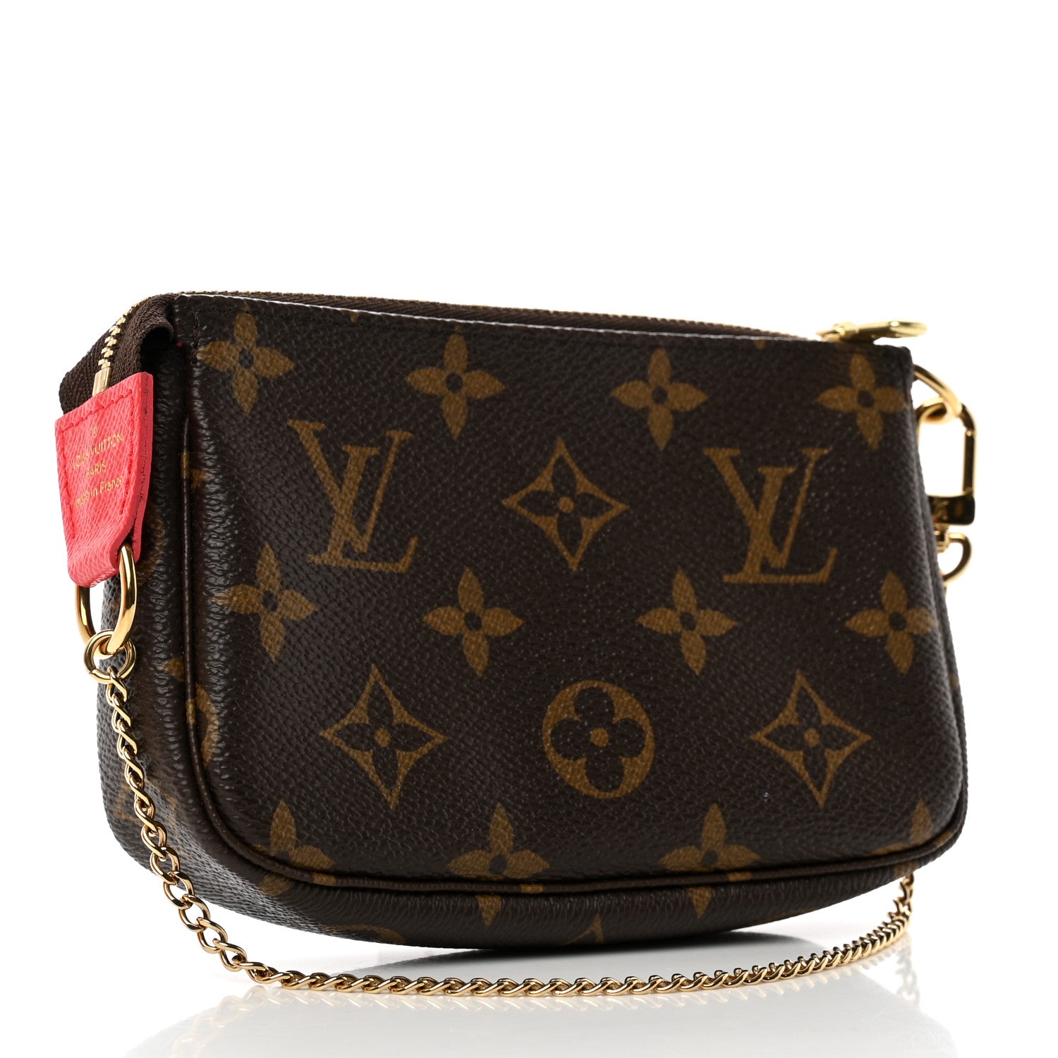 Louis Vuitton Monogram 2021 Christmas Animation London Mini Pochette Accessories Red 3 of 8