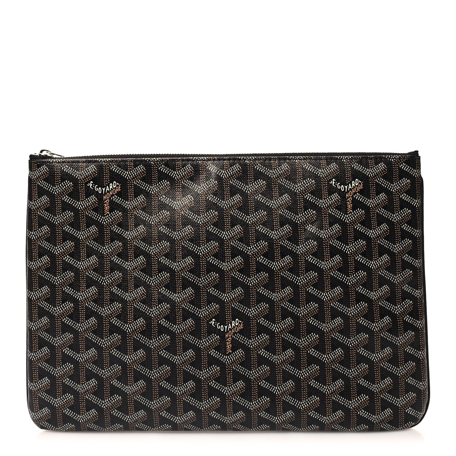 Goyard Goyardine Senat Pochette MM Black 1 of 7