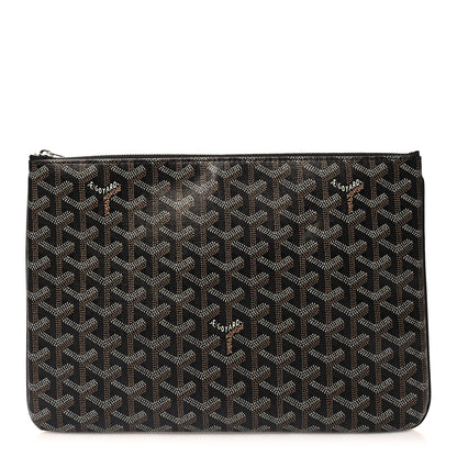 Goyard Goyardine Senat Pochette MM Black 1 of 7