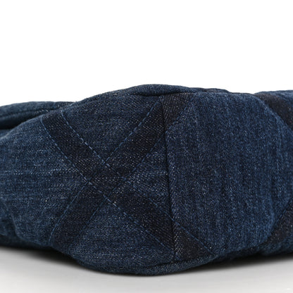 Chanel Denim Quilted Medium Chanel 19 Flap Blue 8 of 9