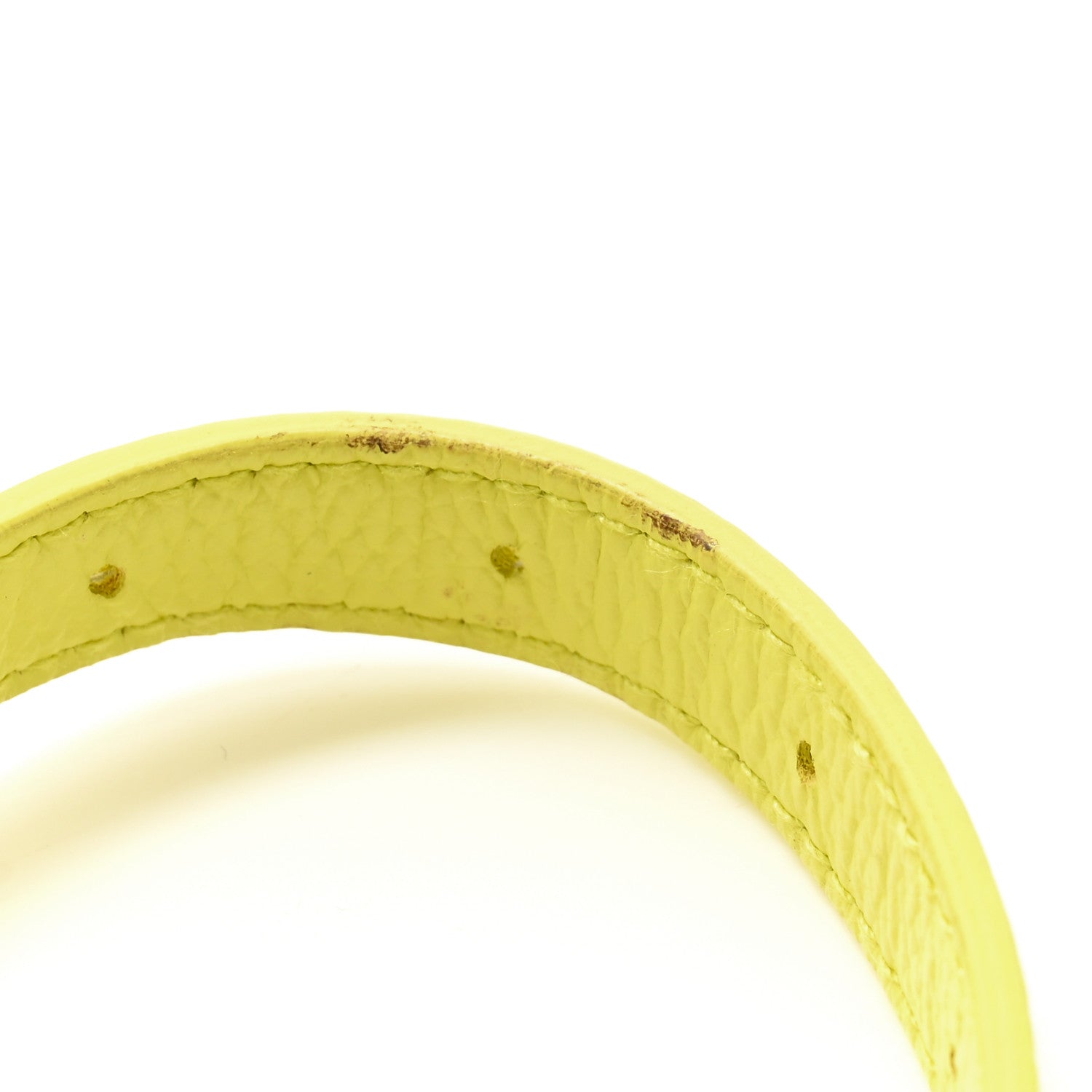 Balenciaga Calfskin Logo M Everyday Camera Bag Lime 14 of 14