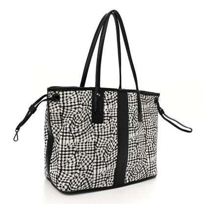 MCM Visetos Liz Reversible Shopper Tote Black 6 of 17