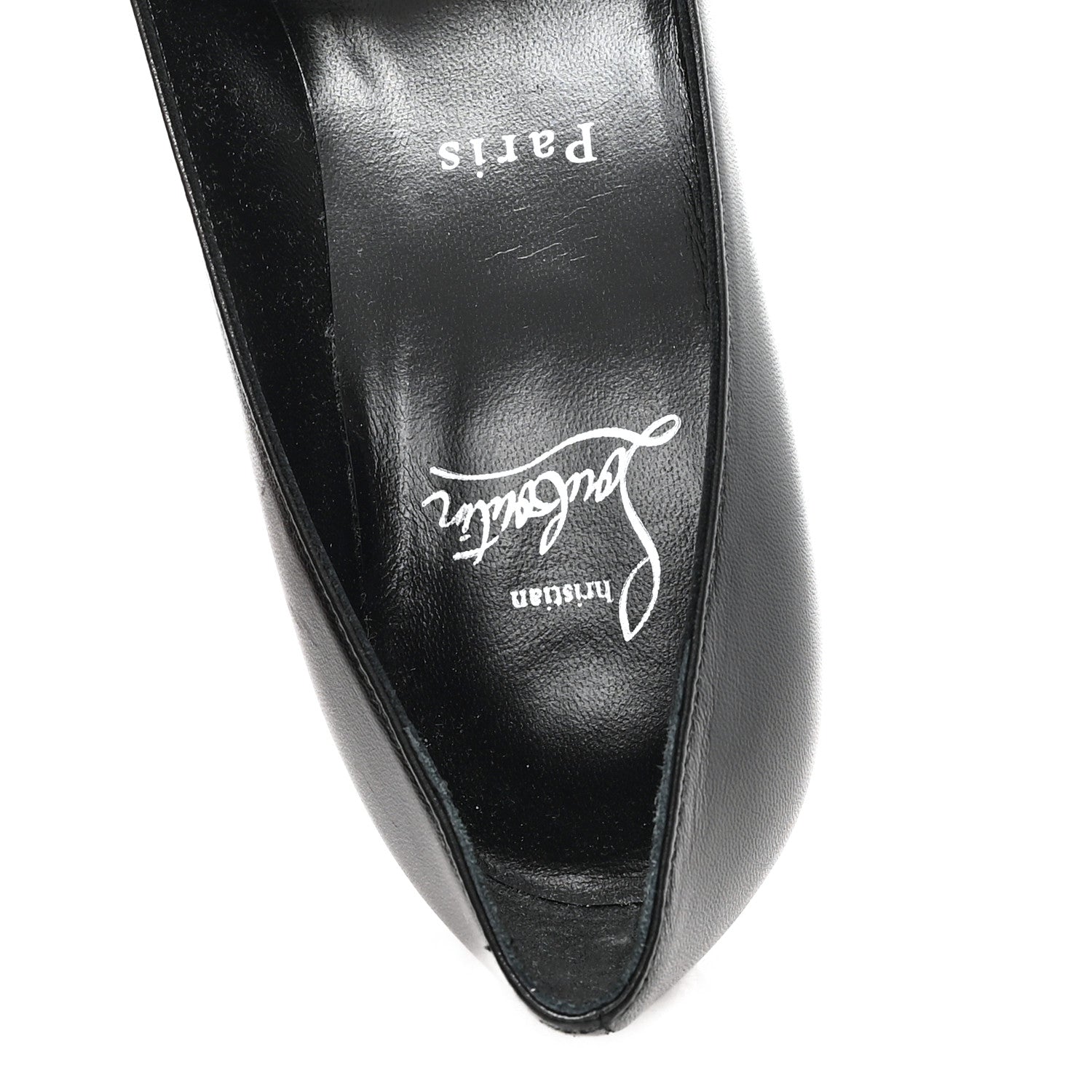 Christian Louboutin Kid Condora 85 Pumps 35.5 Black 8 of 9