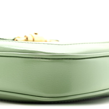 Gucci Boarded Dyana Lux Calfskin Mini Jackie 1961 Hobo Green Soil Grass 10 of 11