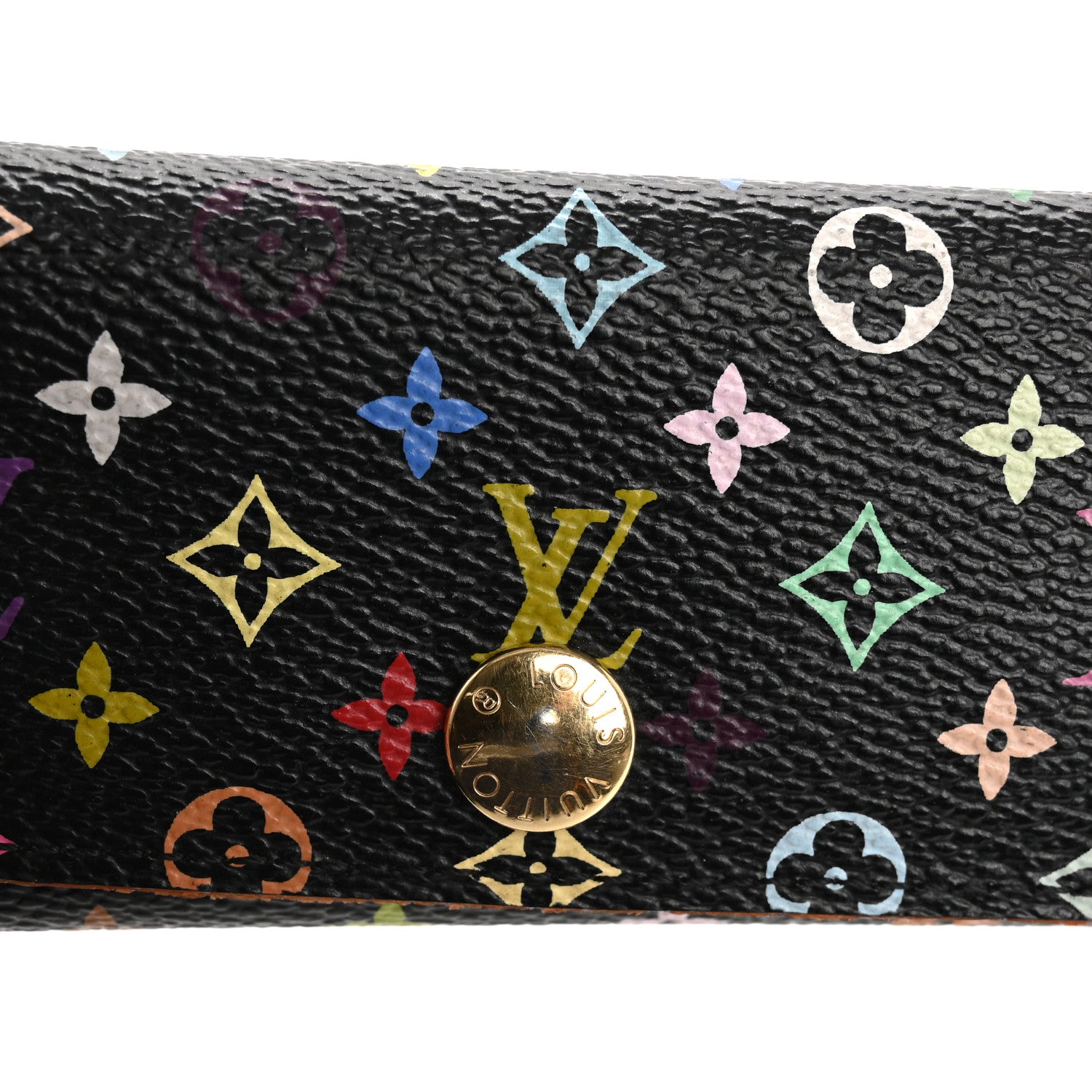 Louis Vuitton Monogram Multicolor Multicles 4 Key Holder Black Grenade 11 of 14