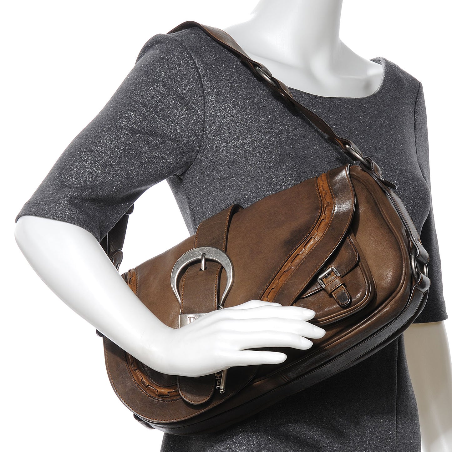 Leather Gaucho Olive Green