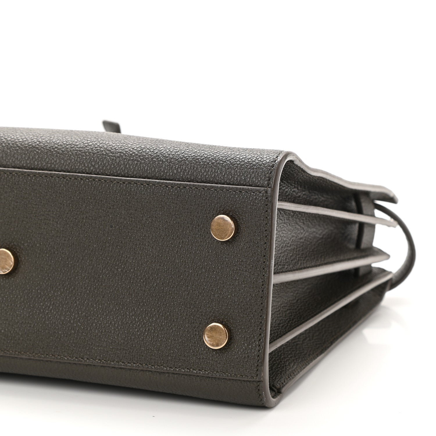 Saint Laurent Grained Calfskin Baby Sac De Jour Bronze 9 of 10