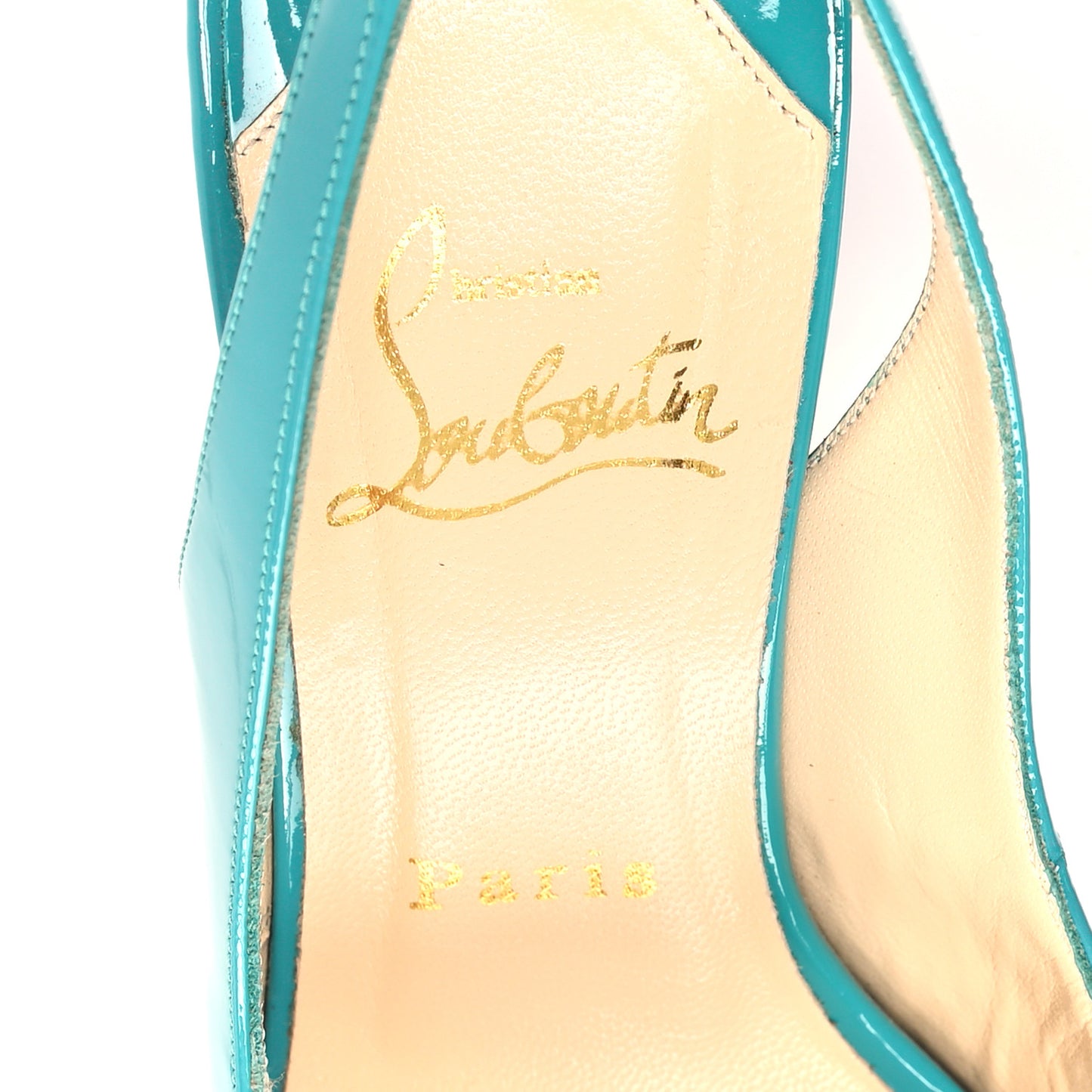 Patent Vendome Sling 120 Pumps 36.5 Caraibes