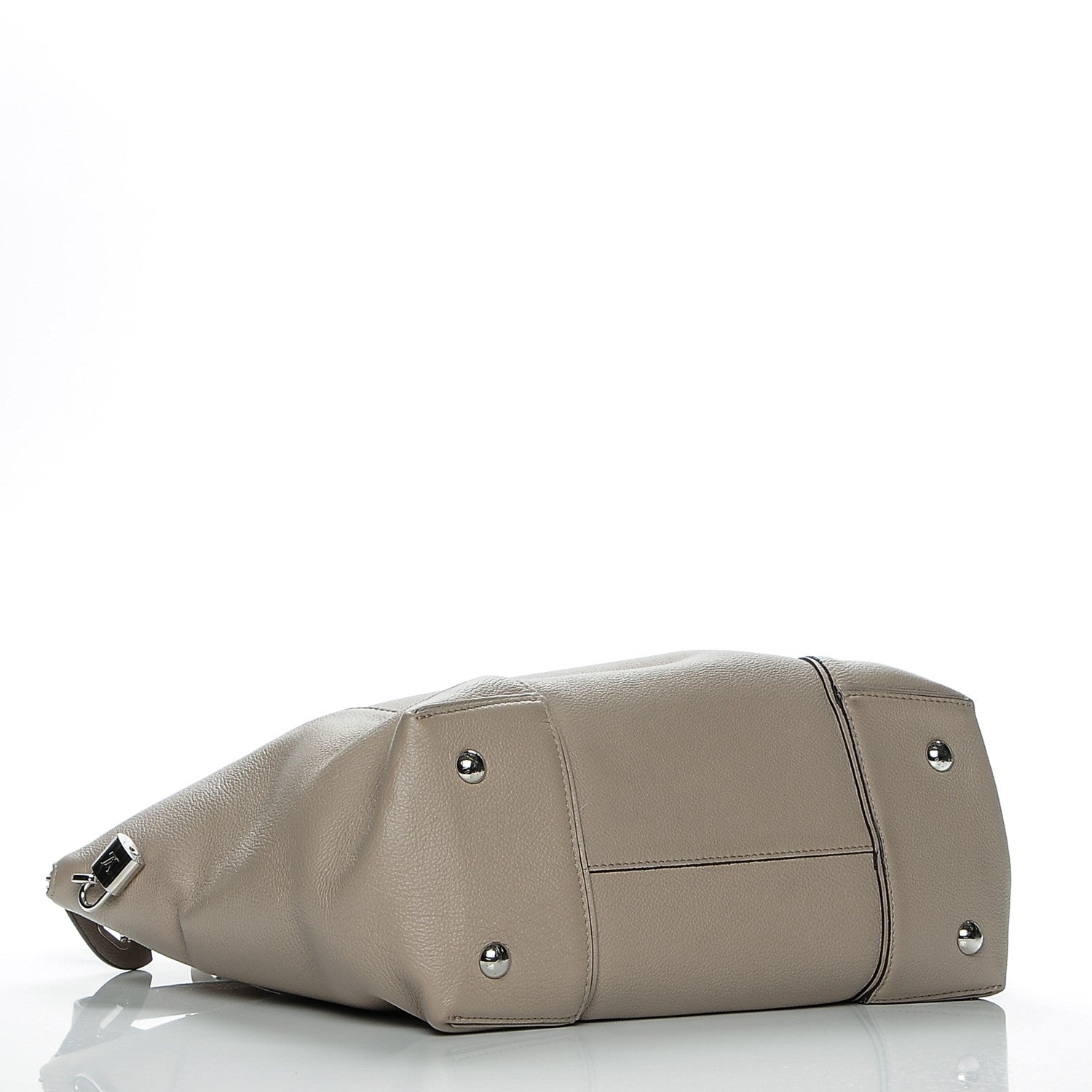 Louis Vuitton Veau Cachemire Soft Lockit MM Galet 4 of 11