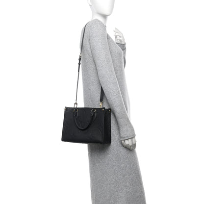 Louis Vuitton Empreinte Monogram Giant Onthego PM Black 3 of 17