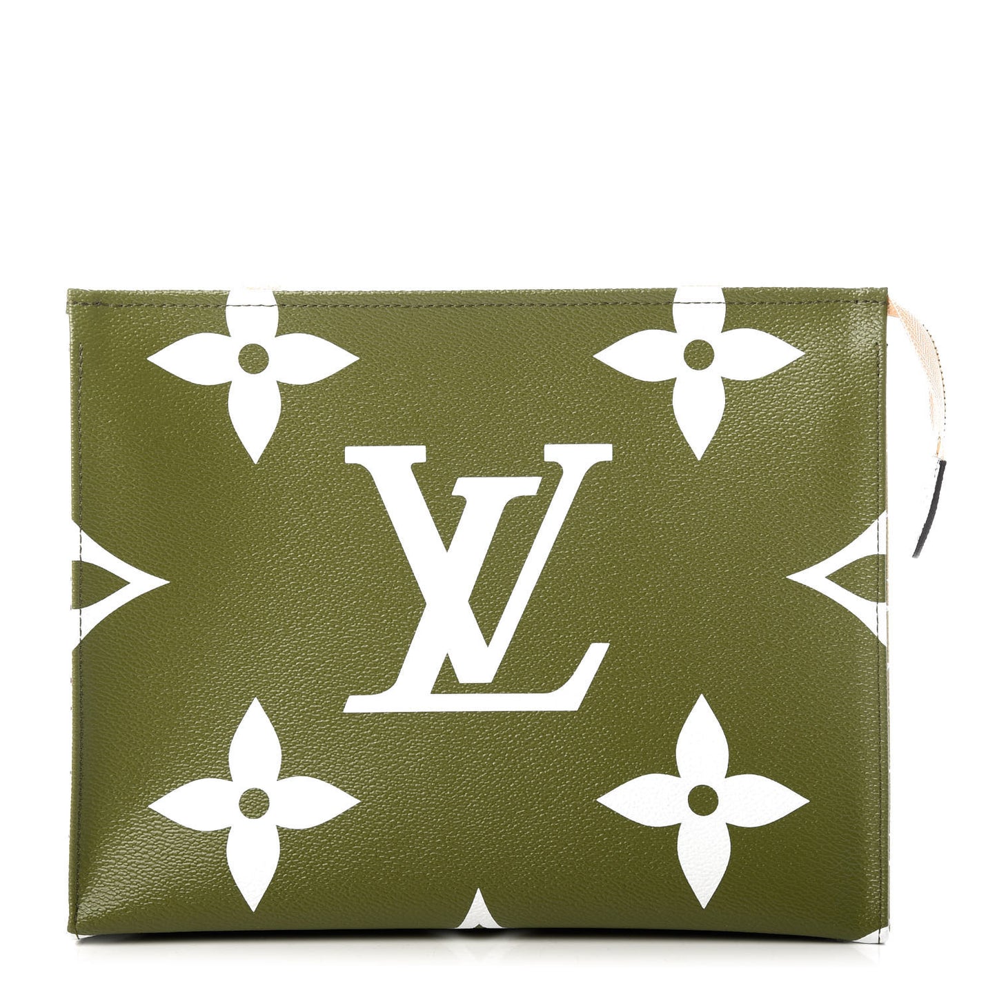 Monogram Giant Toiletry Pouch 26 Kaki