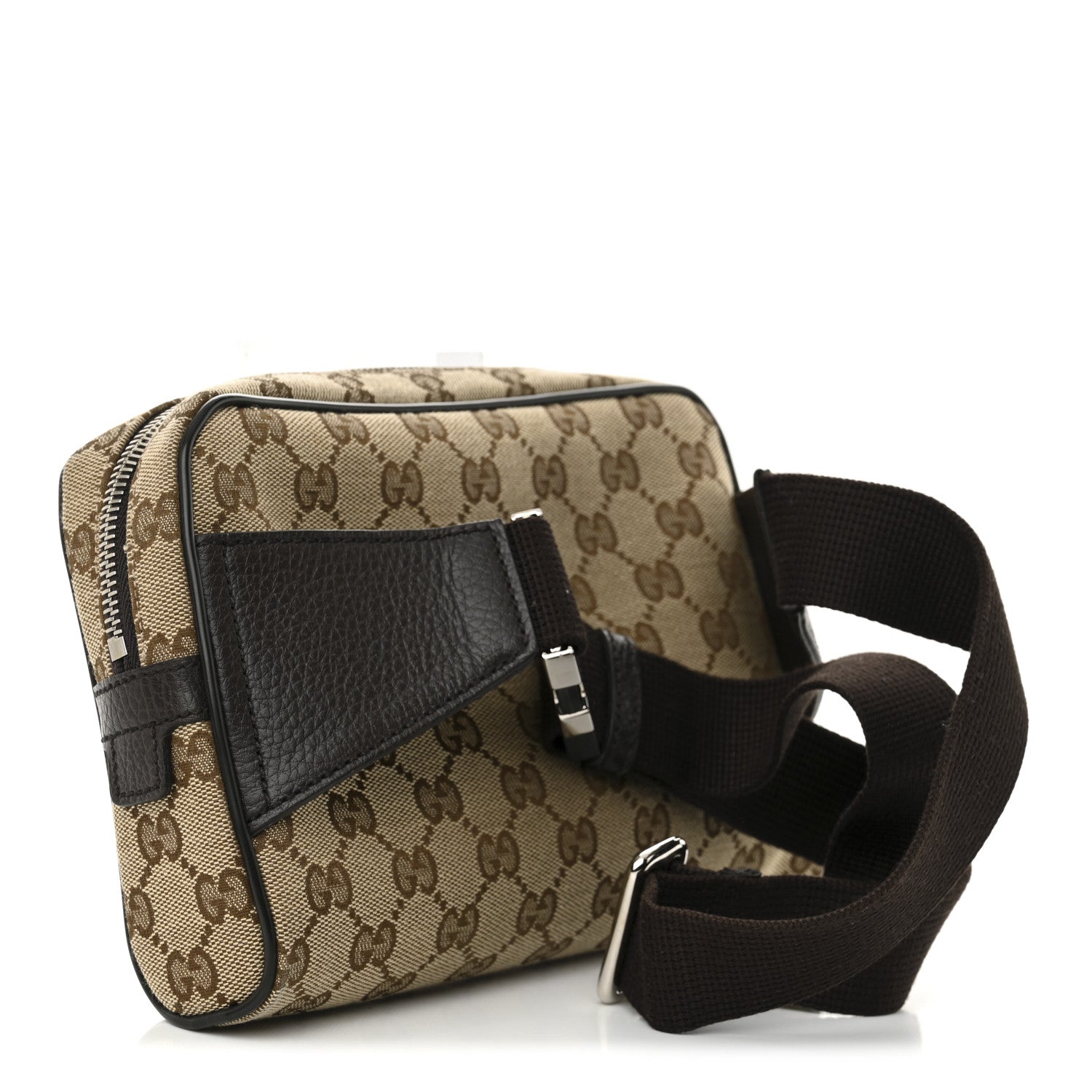 Gucci Monogram Belt Bag Dark Brown 3 of 10