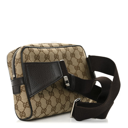 Gucci Monogram Belt Bag Dark Brown 3 of 10