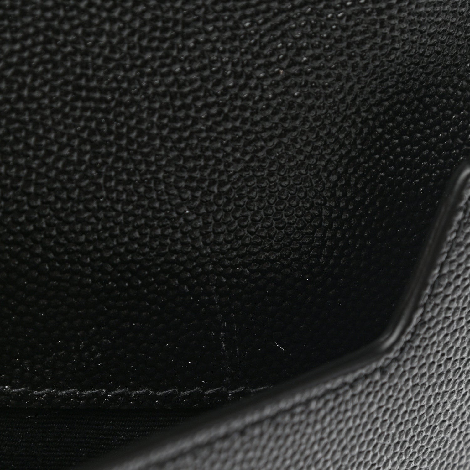 Saint Laurent Grain De Poudre Uptown Pouch Black 9 of 10