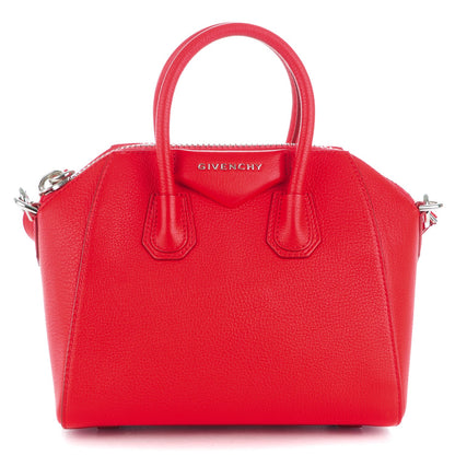 Givenchy Sugar Goatskin Mini Antigona Red 1 of 7