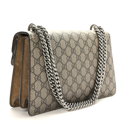 Gucci GG Supreme Monogram Small Dionysus Shoulder Bag Taupe 3 of 10